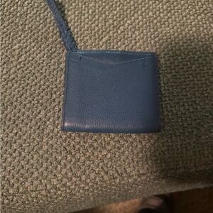 Fossil Blue Leather Wallet